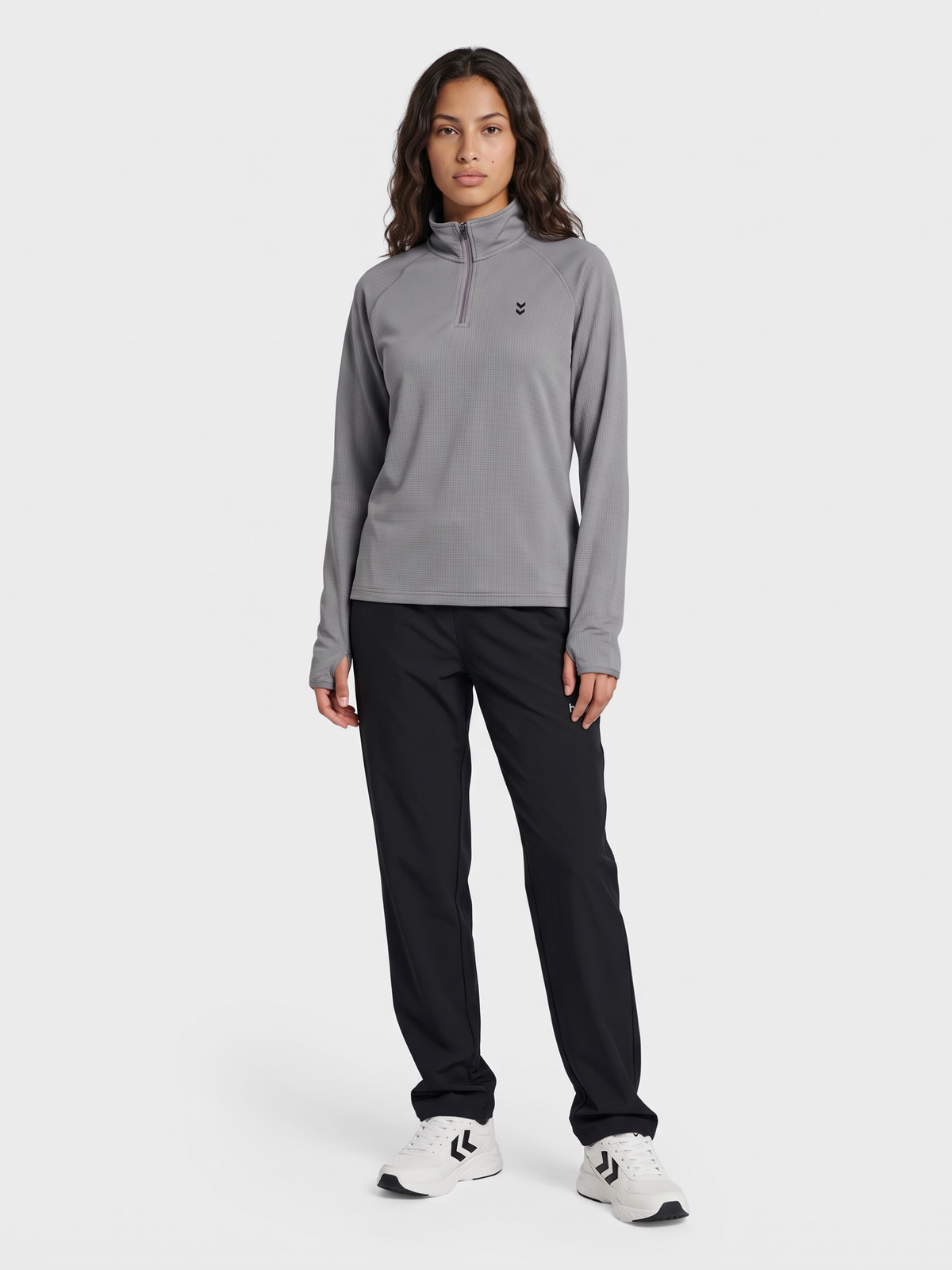 hummel Women's Pulse Half Zip Midlayer-4