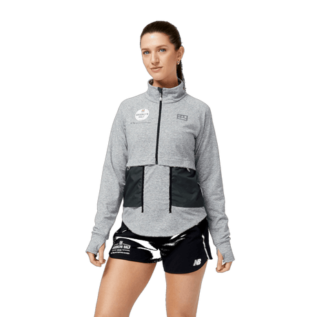 New Balance Women's RBC Brooklyn Half Impact Run AT 1/2 Zip New Balance
