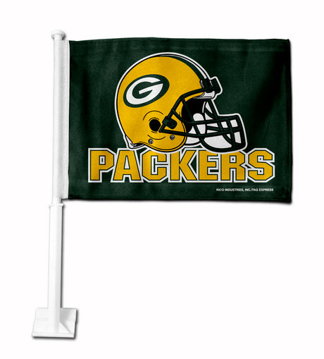 NFL Green Bay Packers Car Flag Fan Gear NFL Green Bay Packers