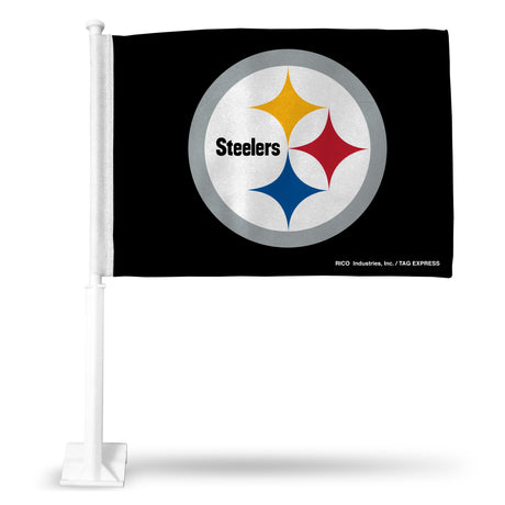 NFL Pittsburgh Steelers Car Flag Fan Gear NFL Pittsburgh Steelers