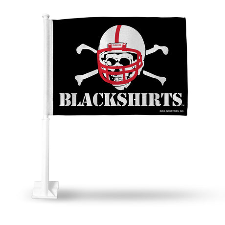 NCAA Nebraska Cornhuskers Car Flag Fan Gear NCAA Nebraska Cornhuskers
