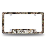 NCAA Oklahoma Sooners All Over Chrome Frame Fan Gear NCAA Oklahoma Sooners