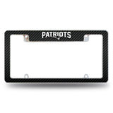 NFL New England Patriots All Over Chrome Frame Fan Gear NFL New England Patriots