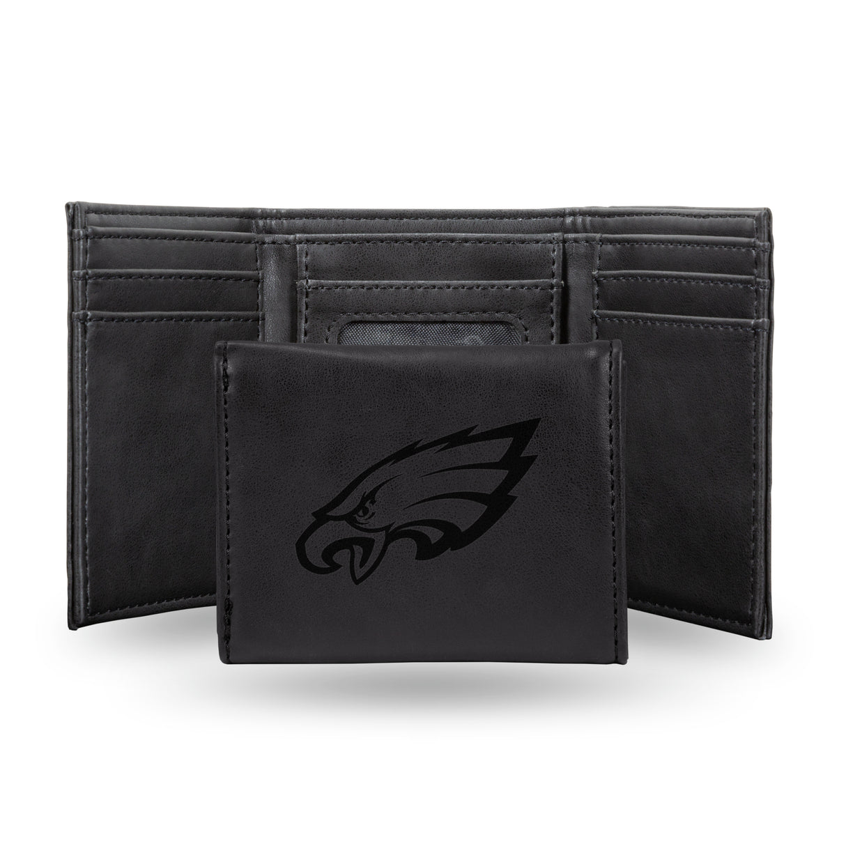 NFL Philadelphia Eagles Laser Engraved Trifold Wallet Fan Gear NFL Philadelphia Eagles