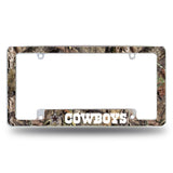 NFL Dallas Cowboys All Over Chrome Frame Fan Gear NFL Dallas Cowboys