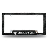 NBA Chicago Bulls All Over Chrome Frame Fan Gear NBA Chicago Bulls