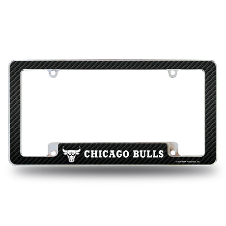 NBA Chicago Bulls All Over Chrome Frame Fan Gear NBA Chicago Bulls