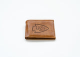 NFL Kansas City Chiefs Laser Engraved Bill-Fold Fan Gear NFL Kansas City Chiefs
