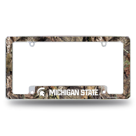 NCAA Michigan State Spartans All Over Chrome Frame Fan Gear NCAA Michigan State Spartans