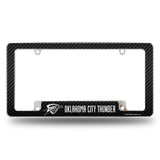 NBA Oklahoma City Thunder All Over Chrome Frame Fan Gear NBA Oklahoma City Thunder