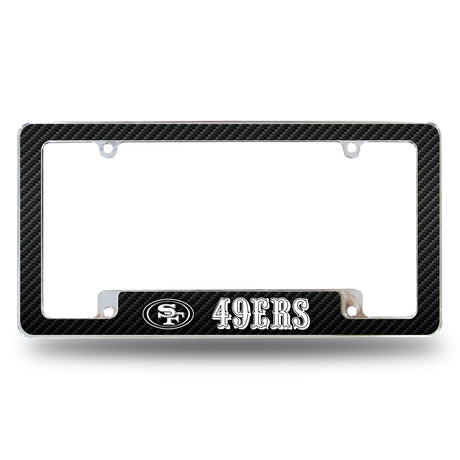 NFL San Francisco 49ers All Over Chrome Frame Fan Gear NFL San Francisco 49ers