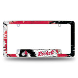 NBA Houston Rockets All Over Chrome Frame Fan Gear NBA Houston Rockets