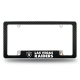 NFL Las Vegas Raiders All Over Chrome Frame Fan Gear NFL Las Vegas Raiders