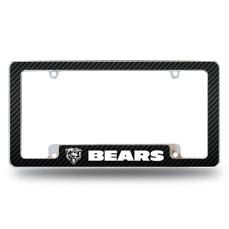 NFL Chicago Bears All Over Chrome Frame Fan Gear NFL Chicago Bears