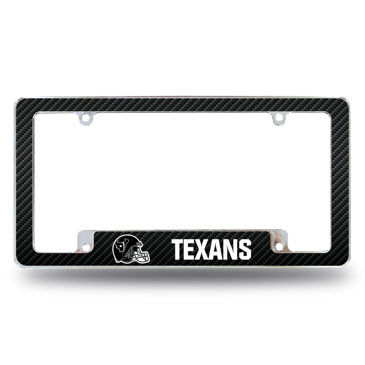 NFL Houston Texans All Over Chrome Frame Fan Gear NFL Houston Texans