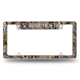 NBA Brooklyn Nets All Over Chrome Frame Fan Gear NBA Brooklyn Nets