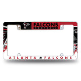 NFL Atlanta Falcons All Over Chrome Frame Fan Gear NFL Atlanta Falcons