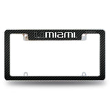 NCAA Miami Hurricanes - The U All Over Chrome Frame Fan Gear NCAA Miami Hurricanes