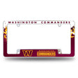 NFL Washington Commanders All Over Chrome Frame Fan Gear NFL Washington Commanders