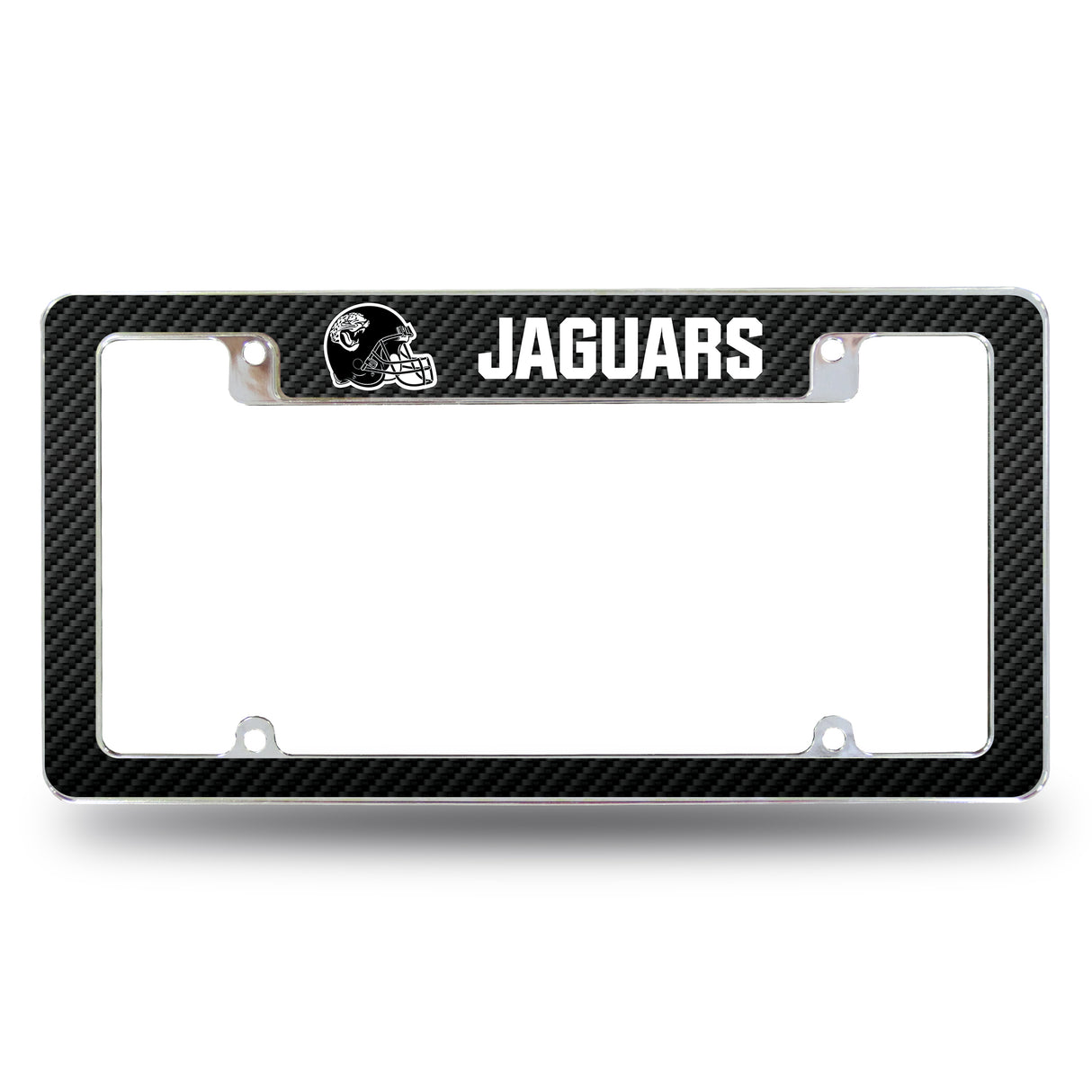 NFL Jacksonville Jaguars All Over Chrome Frame Fan Gear NFL Jacksonville Jaguars