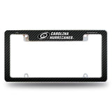NHL Carolina Hurricanes All Over Chrome Frame Fan Gear NHL Carolina Hurricanes