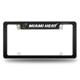 NBA Miami Heat All Over Chrome Frame Fan Gear NBA Miami Heat