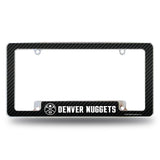 NBA Denver Nuggets All Over Chrome Frame Fan Gear NBA Denver Nuggets