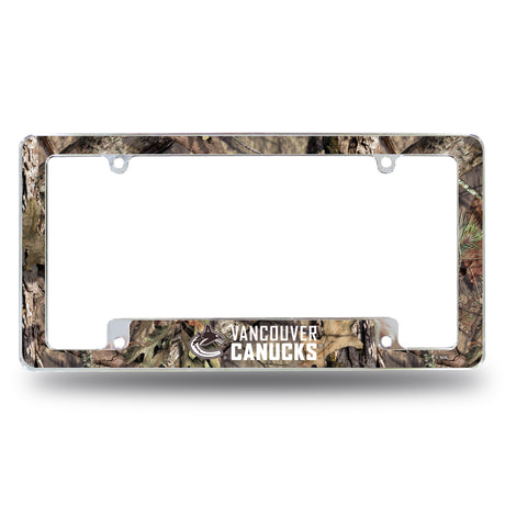 NHL Vancouver Canucks All Over Chrome Frame Fan Gear NHL Vancouver Canucks