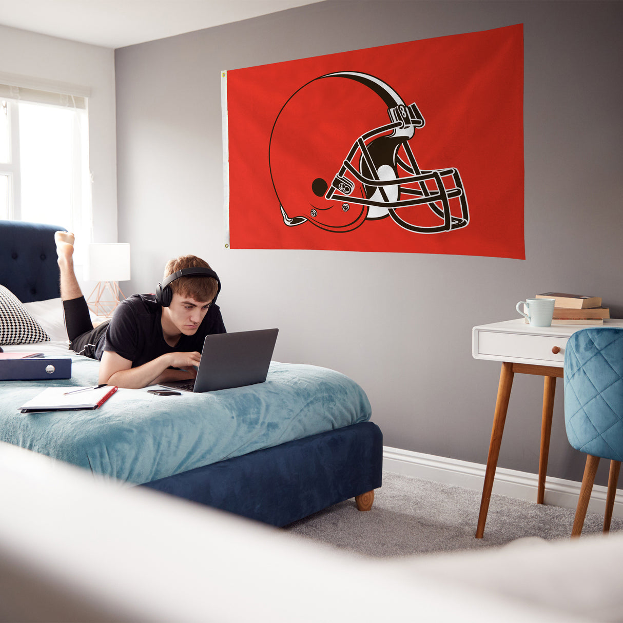 NFL Cleveland Browns 3x5 Banner Flag Fan Gear NFL Cleveland Browns