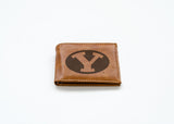 NCAA BYU Cougars Laser Engraved Bill-Fold Fan Gear NCAA BYU Cougars