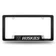 NCAA Washington Huskies All Over Chrome Frame Fan Gear NCAA Washington Huskies