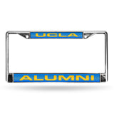 NCAA UCLA Bruins Laser Cut Chrome License Plate Frame Fan Gear NCAA UCLA Bruins
