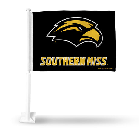 NCAA Southern Mississippi Golden Eagles Car Flag Fan Gear NCAA Southern Mississippi Golden Eagles
