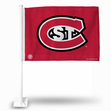 NCAA St. Cloud State Huskies Car Flag Fan Gear NCAA St. Cloud State Huskies