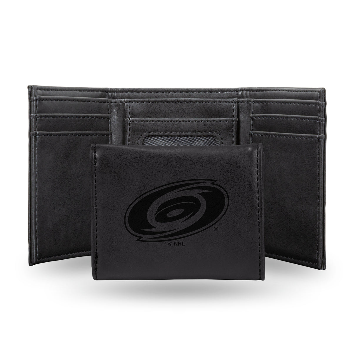 NHL Carolina Hurricanes Laser Engraved Trifold Fan Gear NHL Carolina Hurricanes