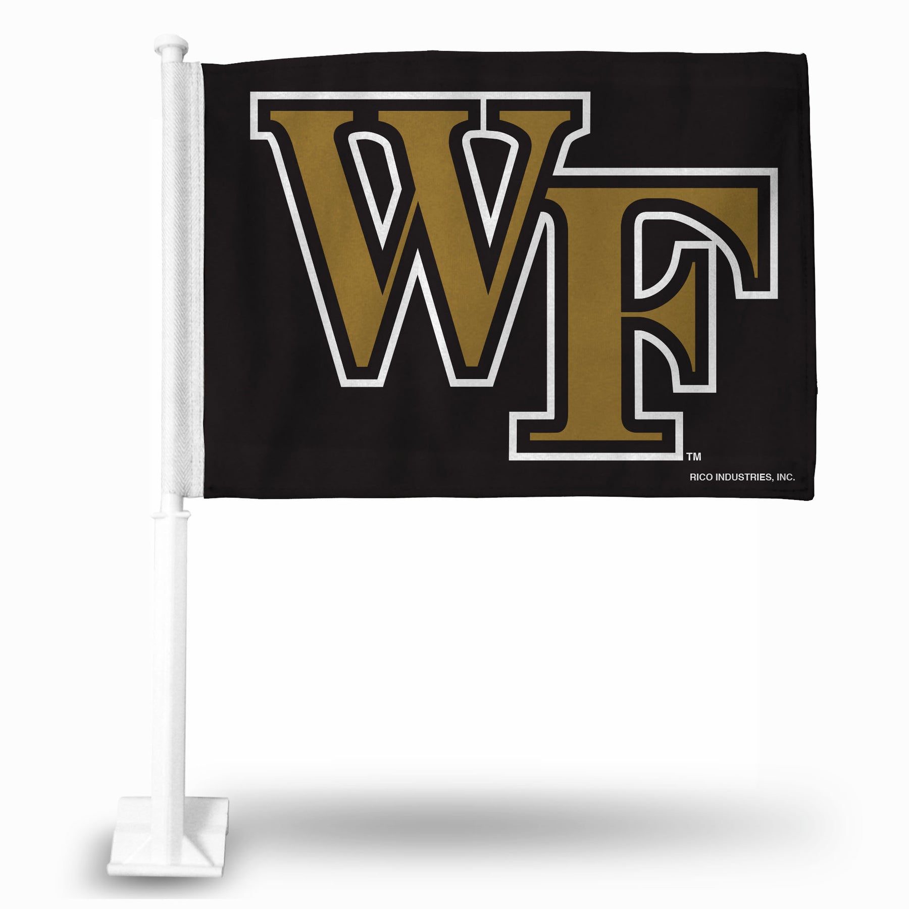 NCAA Wake Forest Demon Deacons Car Flag League Outfitters