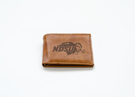 NCAA North Dakota State Bisons Laser Engraved Bill-Fold Fan Gear NCAA North Dakota State Bisons
