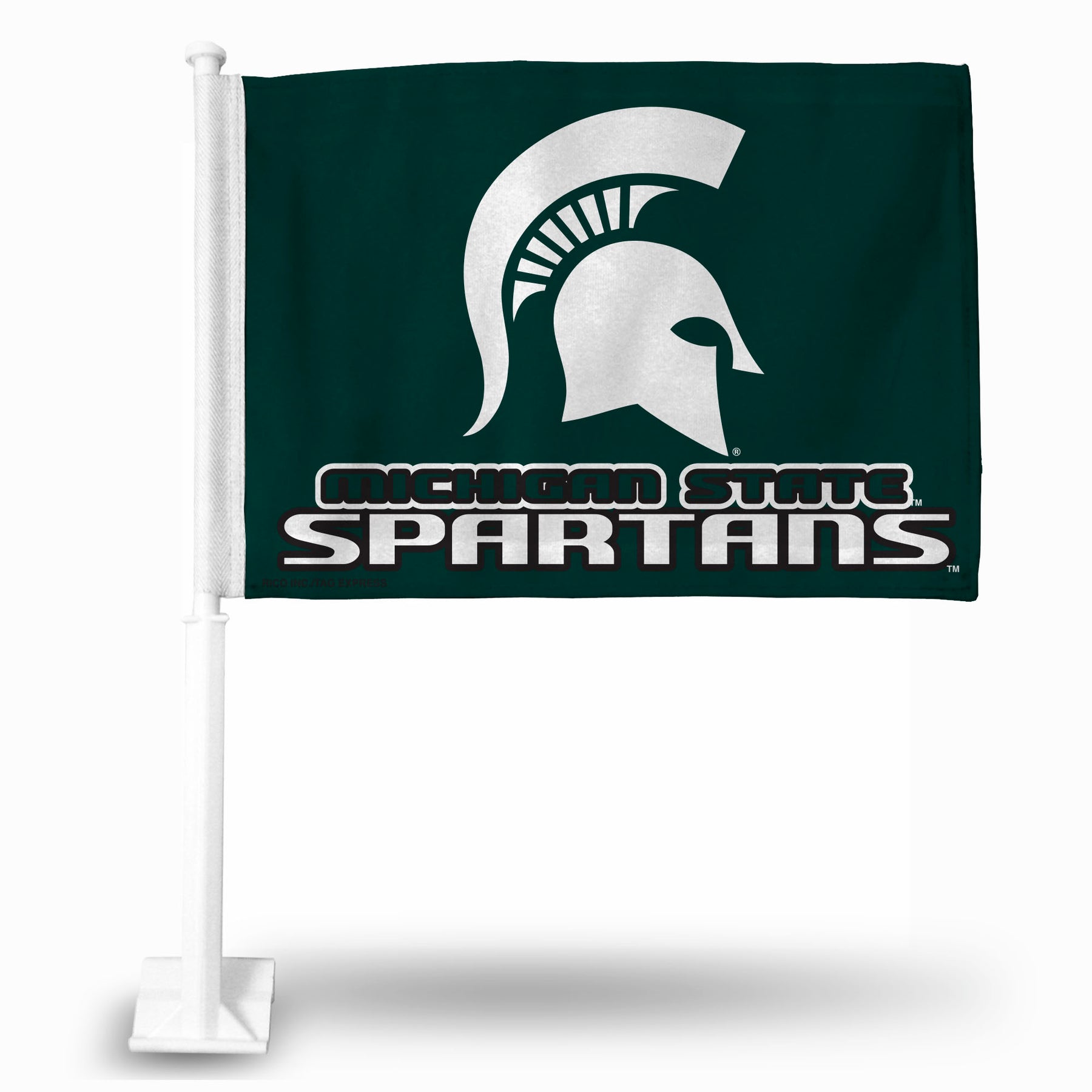 NCAA Michigan State Spartans Car Flag League Outfitters
