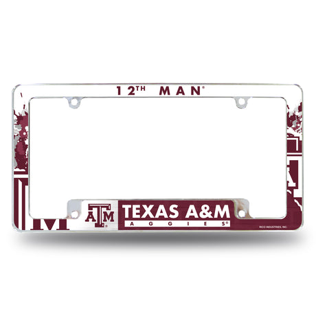 NCAA Texas A&M Aggies All Over Chrome Frame Fan Gear NCAA Texas A&M Aggies