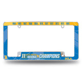 NCAA UCLA Bruins All Over Chrome Frame Fan Gear NCAA UCLA Bruins