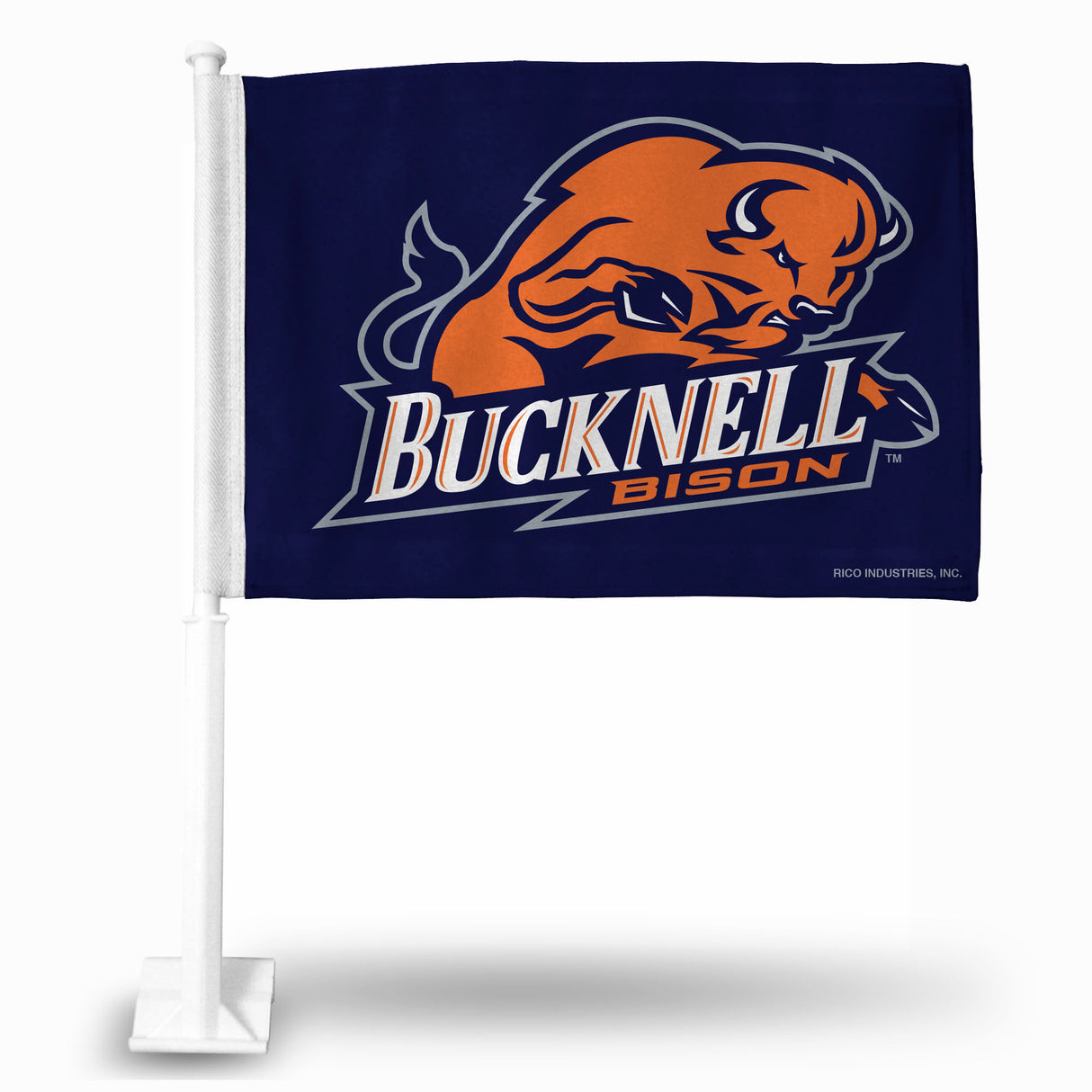 NCAA Bucknell Bison Car Flag Fan Gear NCAA Bucknell Bison