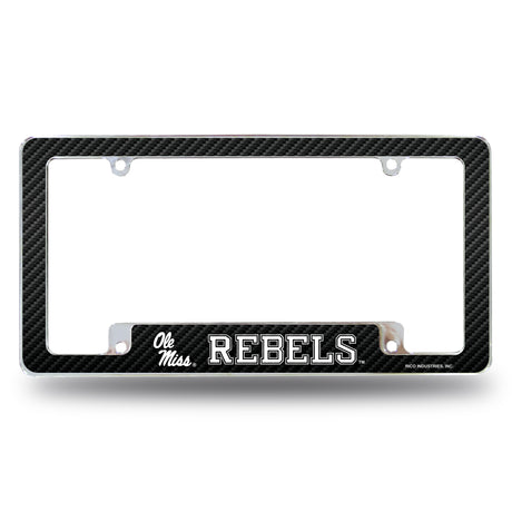 NCAA Mississippi Rebels - Ole Miss All Over Chrome Frame Fan Gear NCAA Mississippi Rebels