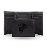 NFL Atlanta Falcons Laser Engraved Trifold Wallet Fan Gear NFL Atlanta Falcons