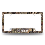 NHL Edmonton Oilers All Over Chrome Frame Fan Gear NHL Edmonton Oilers