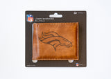 NFL Denver Broncos Laser Engraved Bill-Fold Fan Gear NFL Denver Broncos