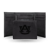 NCAA Auburn Tigers Laser Engraved Tri-Fold Wallet Fan Gear NCAA Auburn Tigers