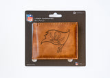 NFL Tampa Bay Buccaneers Laser Engraved Bill-Fold Fan Gear NFL Tampa Bay Buccaneers