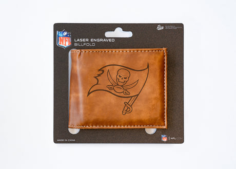 NFL Tampa Bay Buccaneers Laser Engraved Bill-Fold Fan Gear NFL Tampa Bay Buccaneers
