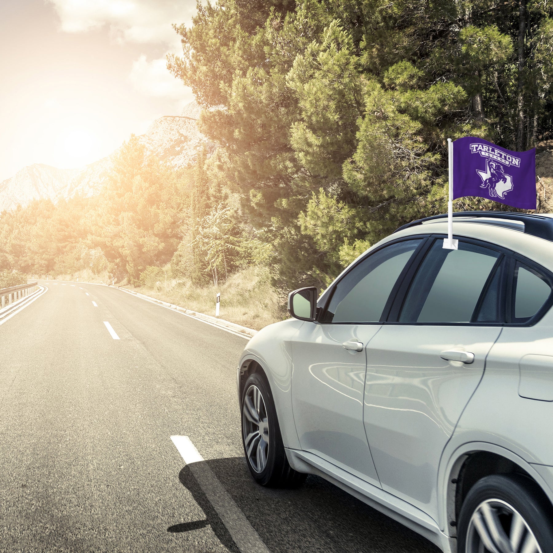 NCAA Tarleton State Texans Car Flag League Outfitters