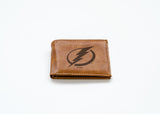 NHL Tampa Bay Lightning Laser Engraved Billfold Fan Gear NHL Tampa Bay Lightning